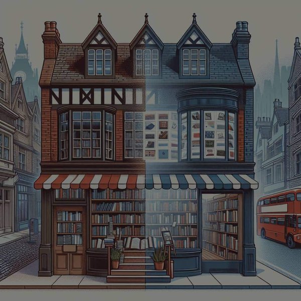 How Can a Traditional UK Bookstore Successfully Transition to an Online Business Model?