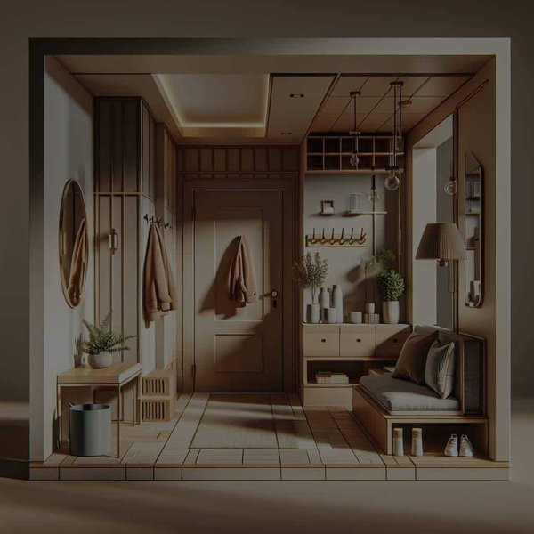 How to Design a Home Entryway for Efficient Space Utilization and Aesthetic Appeal?